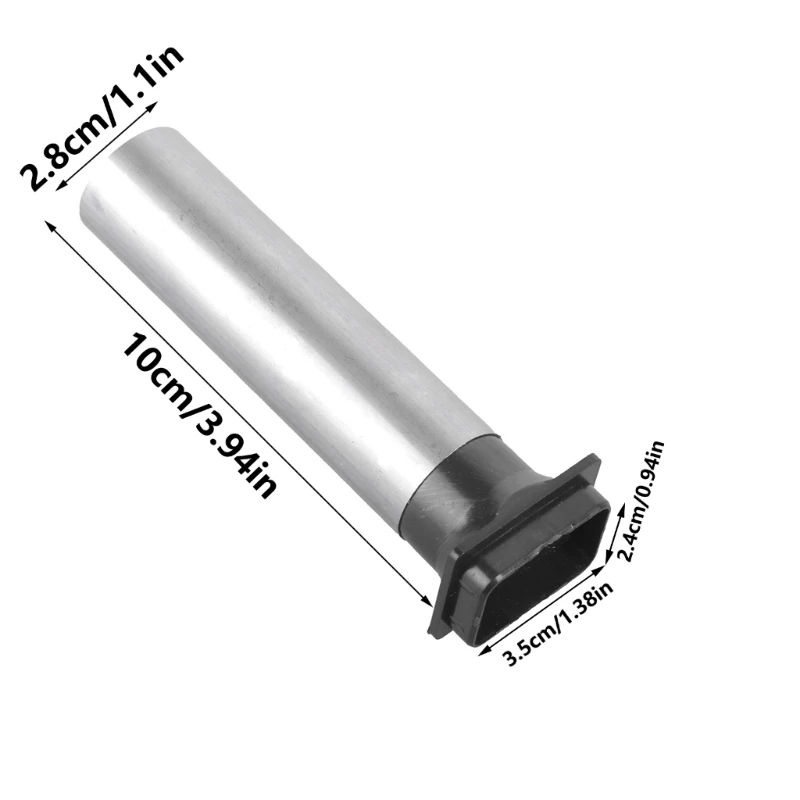 Ducting không khí bằng thép không gỉ cho máy thổi clower của máy thổi ly tâm 7530 7.5x3cm
