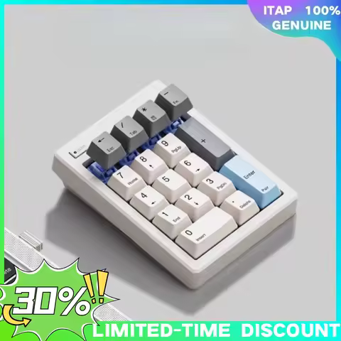 Magic Force MF17 Numeric Keyboard Dual Mode 2.4G Wireless Bluetooth Gasket Custom Hot-Swap Office Mini Mechanical Numeric Keypad