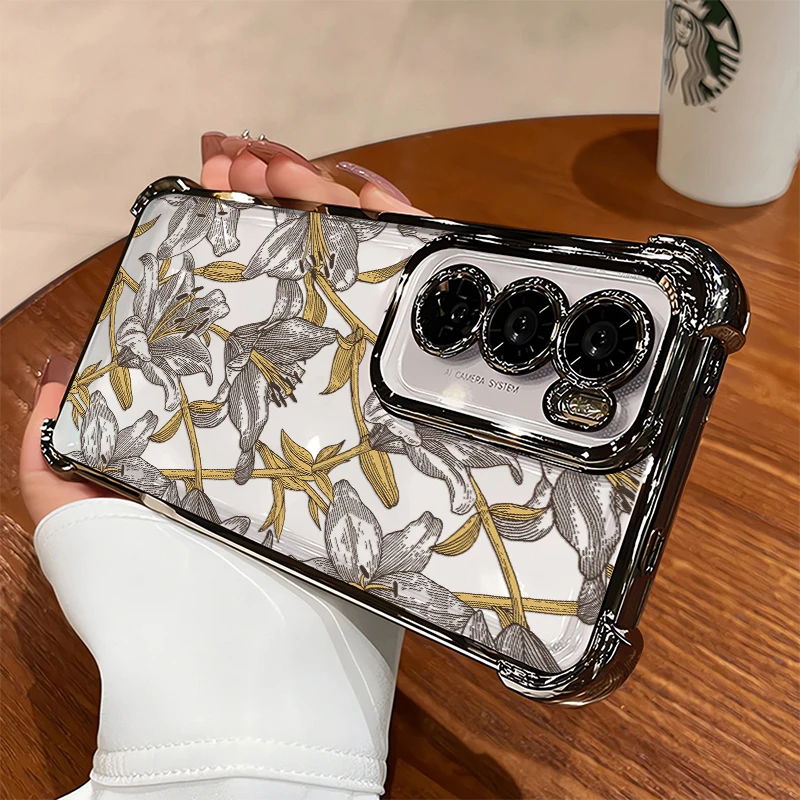 Funda de teléfono con estampado de