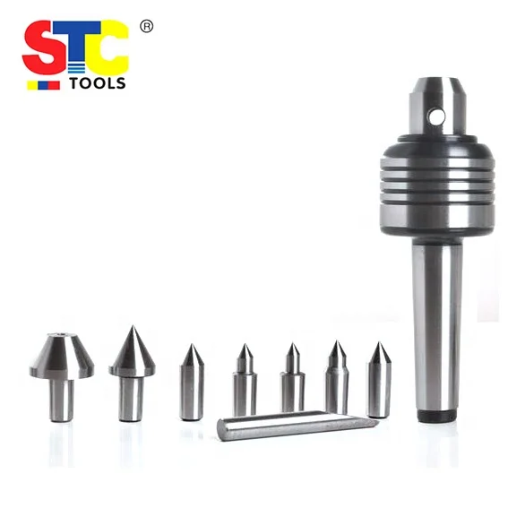 Precise Machine tool Rotating rotary revolving tips set MT3 MT4 MT5 Interchangeable points Live Center Kit