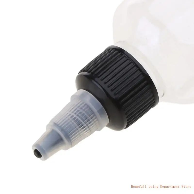 

Pack of 10 Squeeze Bottles with Pointed Mouth Lid Square Bottles for Dressings and Condiments Plastic Storage Container
