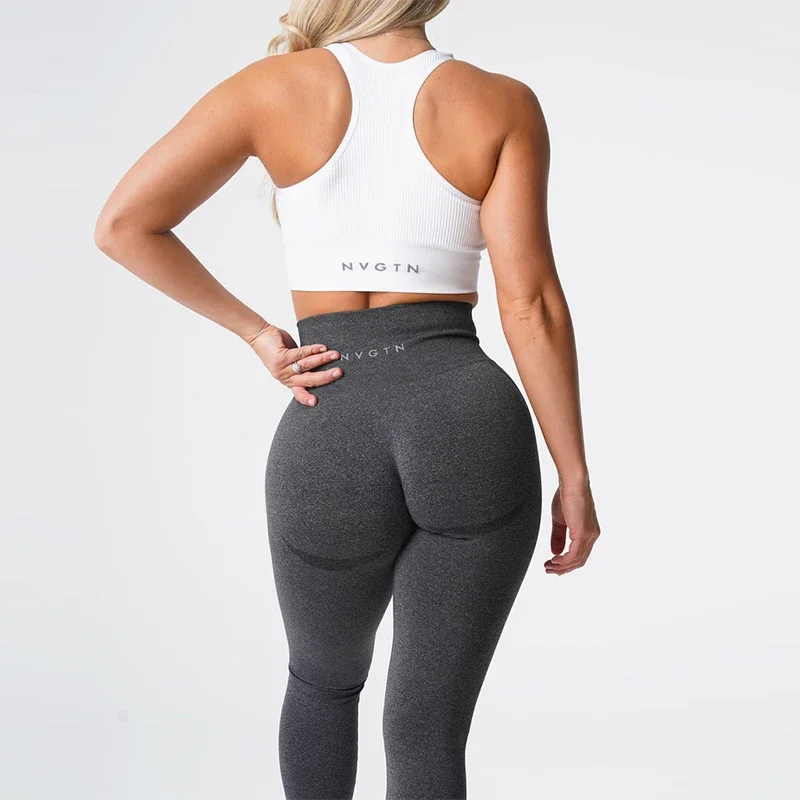 NVGTN Leggings in spandex senza cuciture maculati Collant da allenamento morbidi da donna Completi fitness Pantaloni da yoga Abbigliamento da palestra a vita alta