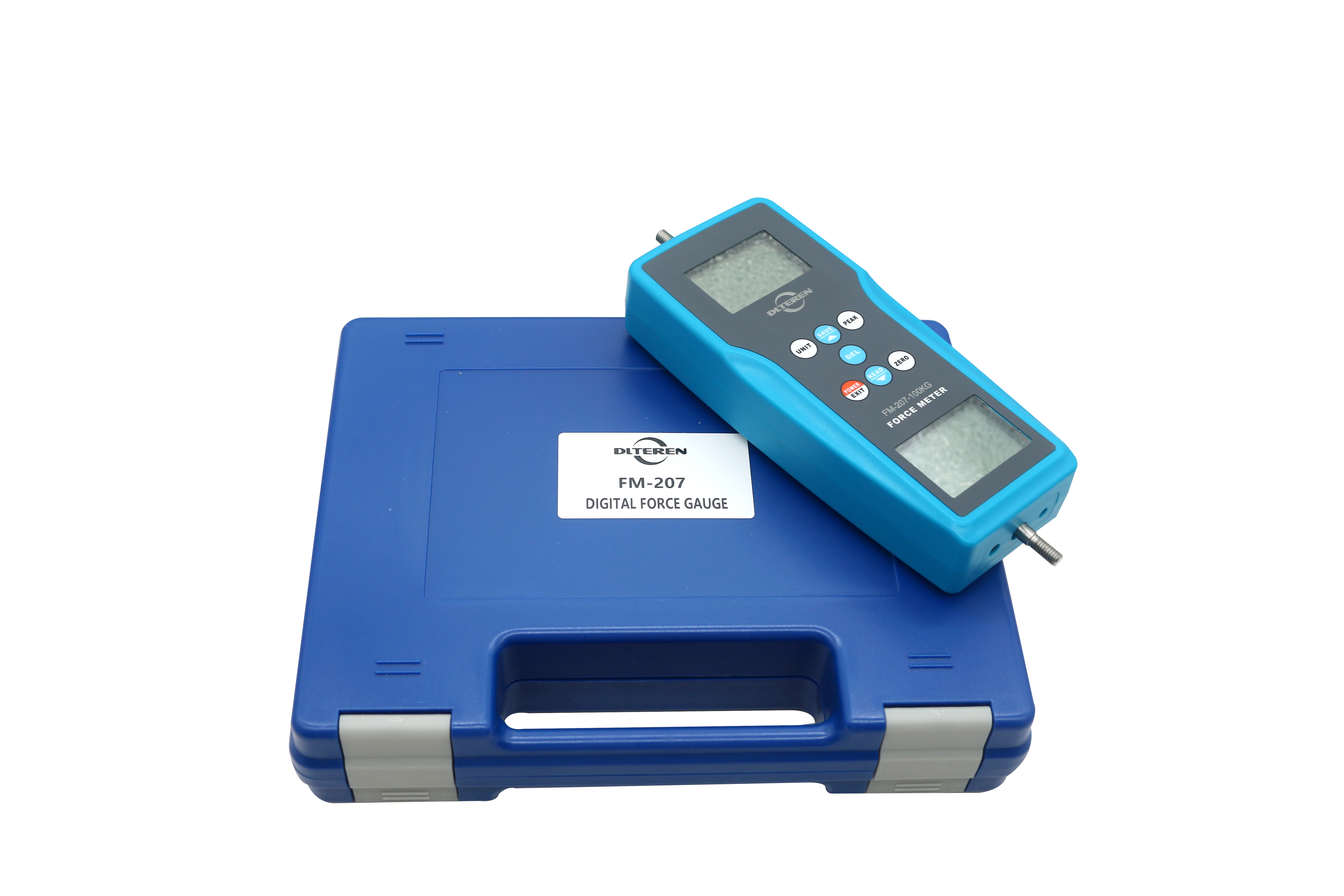New Portable Muscle Strength Tester Hand Held Dynamometer FM-207 Digital Force Gauge Testing Equipment