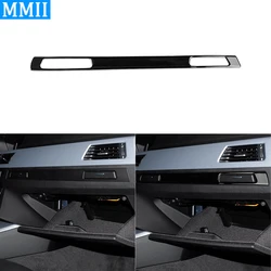 For Bmw 3 Series 2005-2012 e90 e92 e93 Piano Black Water Cup Holder Decorative Plastic Strip Car Interior Decoration Sticker