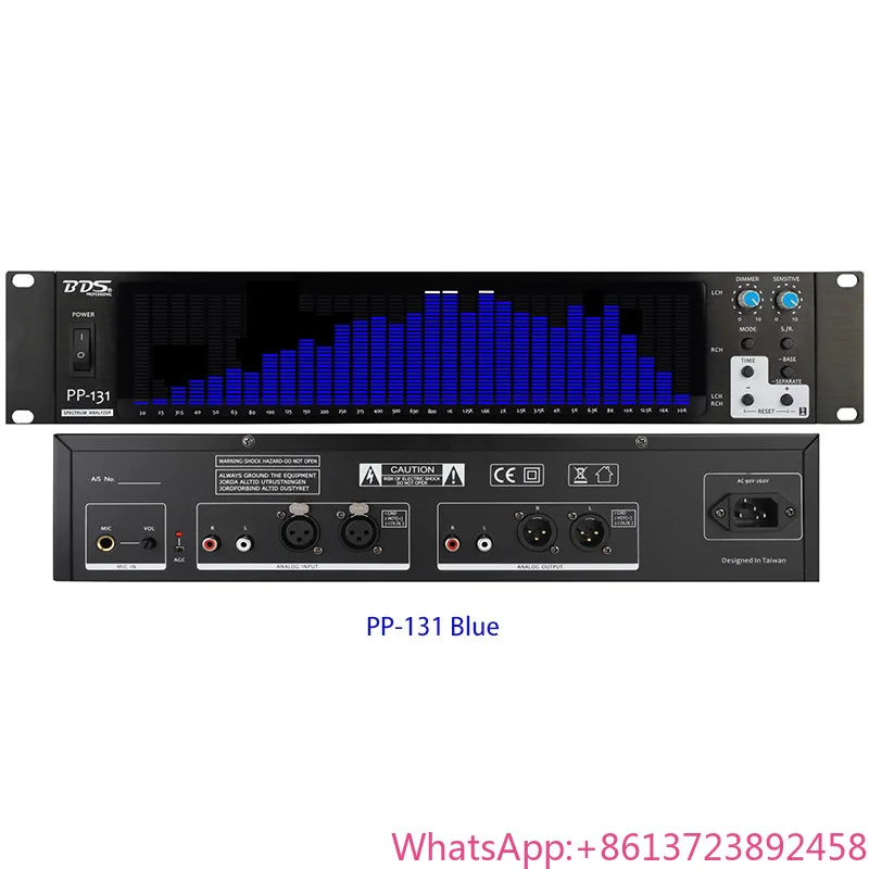 BDS PP-131 Blue Audio Spectrum Analyzer Display Music Spectrum Indicator VU Meter 31-Segment