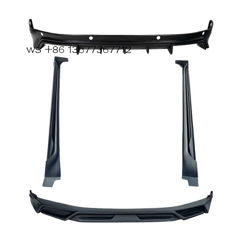 

Manufacture Auto Spare Parts Carbon Fiber PP Body Kit New Style Car Bumpers Accessories For 001