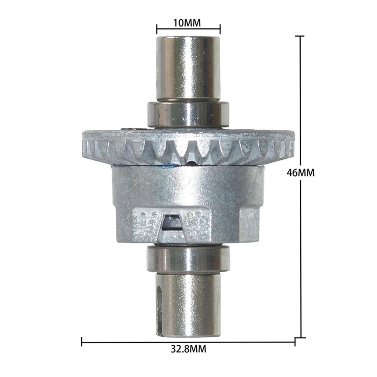 2X metalowy mechanizm różnicowy 25-ZJ06A dla nowej wersji 9125 Xinlehong 9125 1/10 części do modernizacji samochodu RC