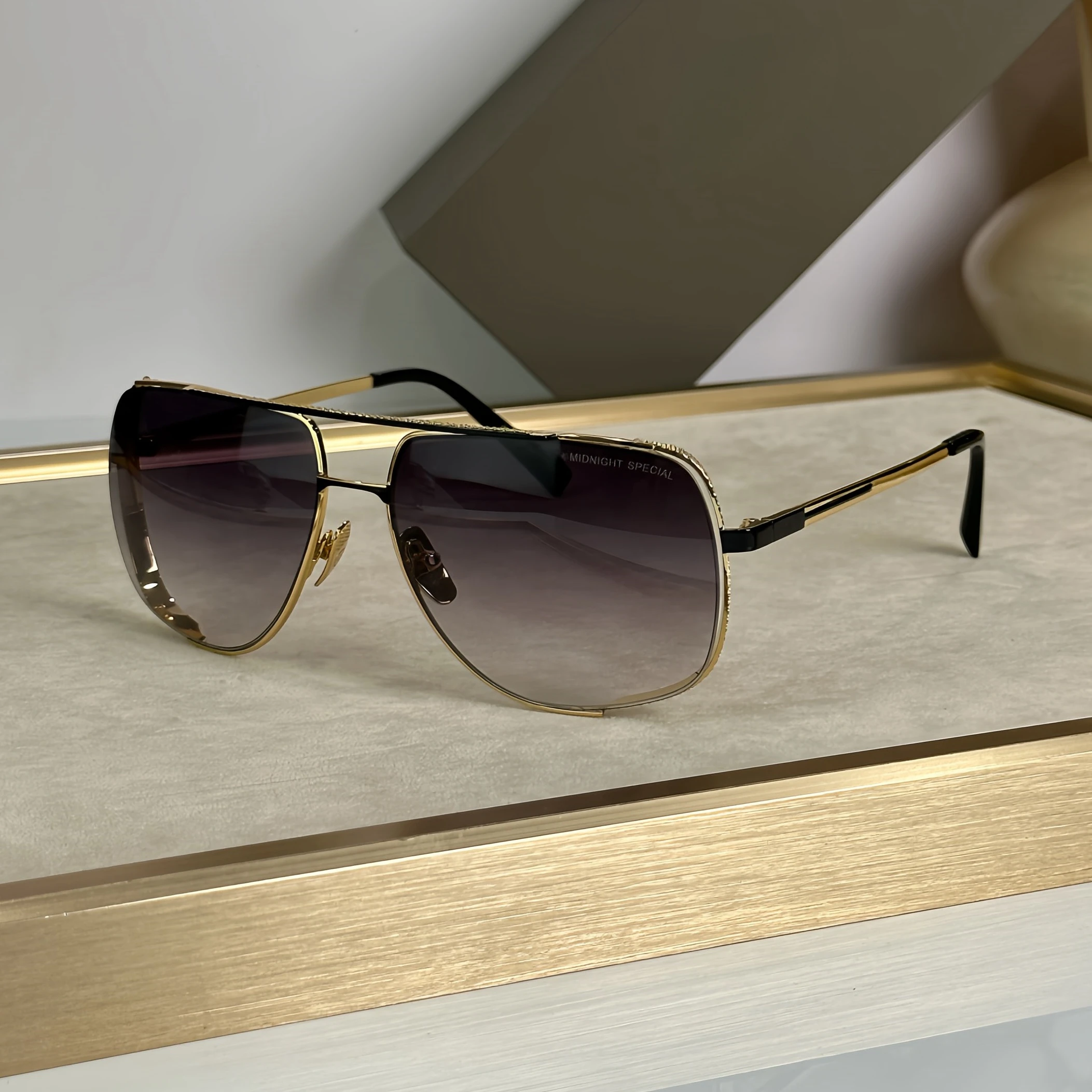 DILTA Midnight Special DRX2010 Women Sunglasses Metal Alloy Pilot glasses for man Male Female Popular Sunglasses Outdoor