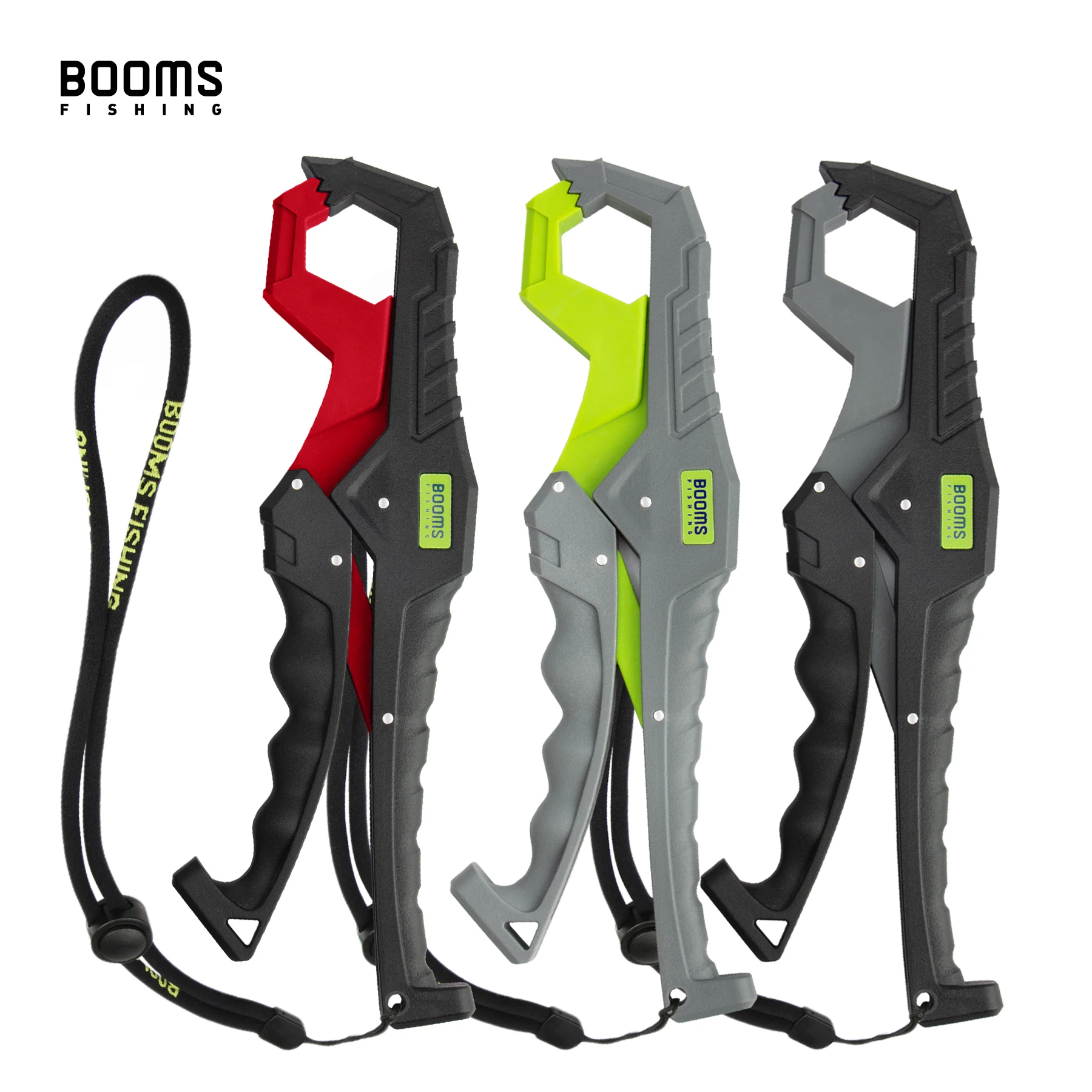 

Booms Fishing G05 Fish Gripper Glass Fiber with Lanyard Anti-Rust Anti-Corrosion Grabber Keeper Safer For Fish Grip Fishing Tool