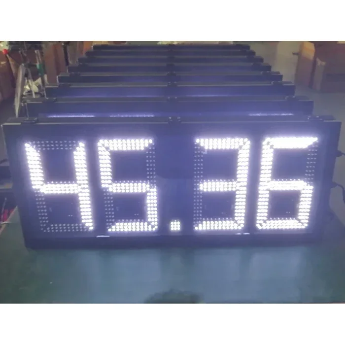 Led Station Prijs Led Bord Draadloos cijferprijsbord