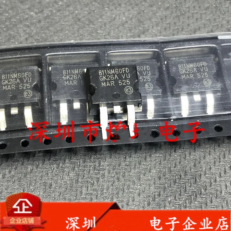 5PCS-20PCS STB11NM60FD TO263 B11NM60FD Field effect MOSFET tube Patch TO-263 600V 11A Brand New and original