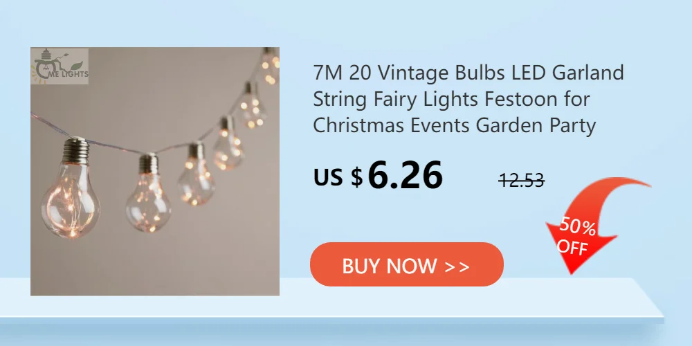 30m 50m 100m 200m LED String Lights Street Fairy Light Waterproof for Outdoor Christmas Fairy Lights Holiday Wedding Decoration