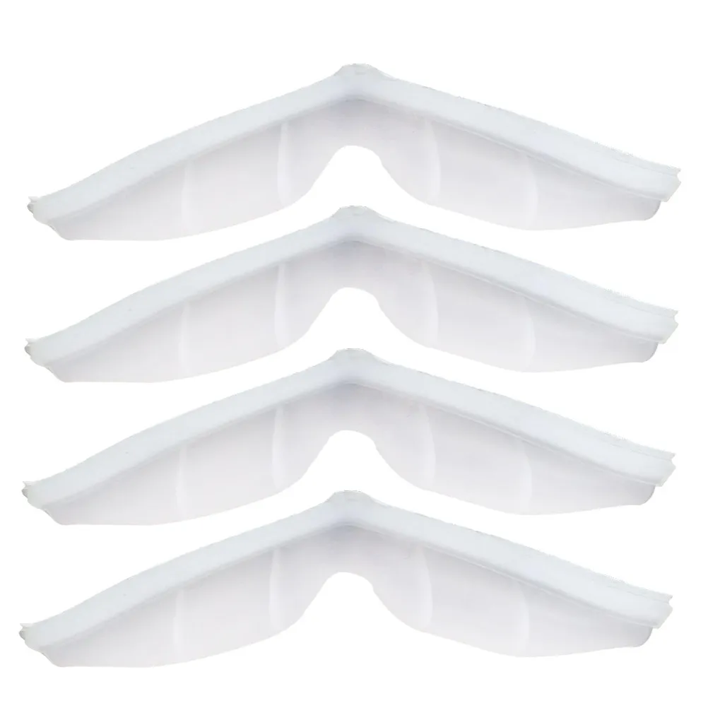 4Pcs Eyeglasses Fog Preventer Silicone Mist Preventer for Masks Inner Side Anti Fogging Clear Sight Portable Easy Clean Gift