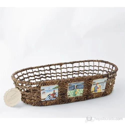 Kancaev Oval Basket-Sandy Bay Wine Arbitrary (Large)