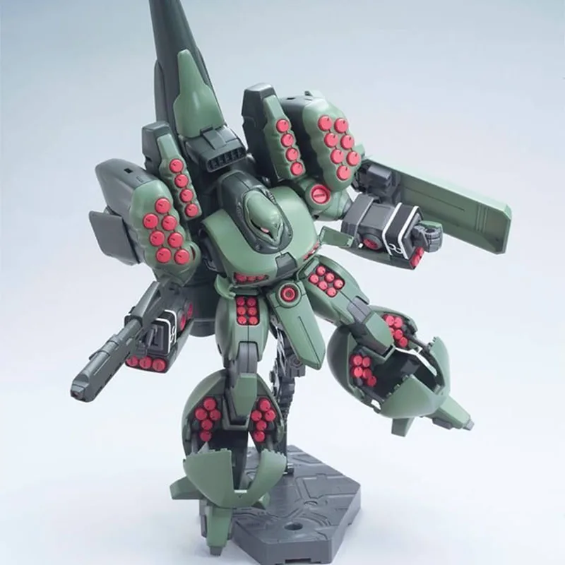 Bandai Genuine HG Zssa AMX-102 1/144 Anime Action Figure Assembly Model Toys Collectible Model Ornaments Gifts For Children