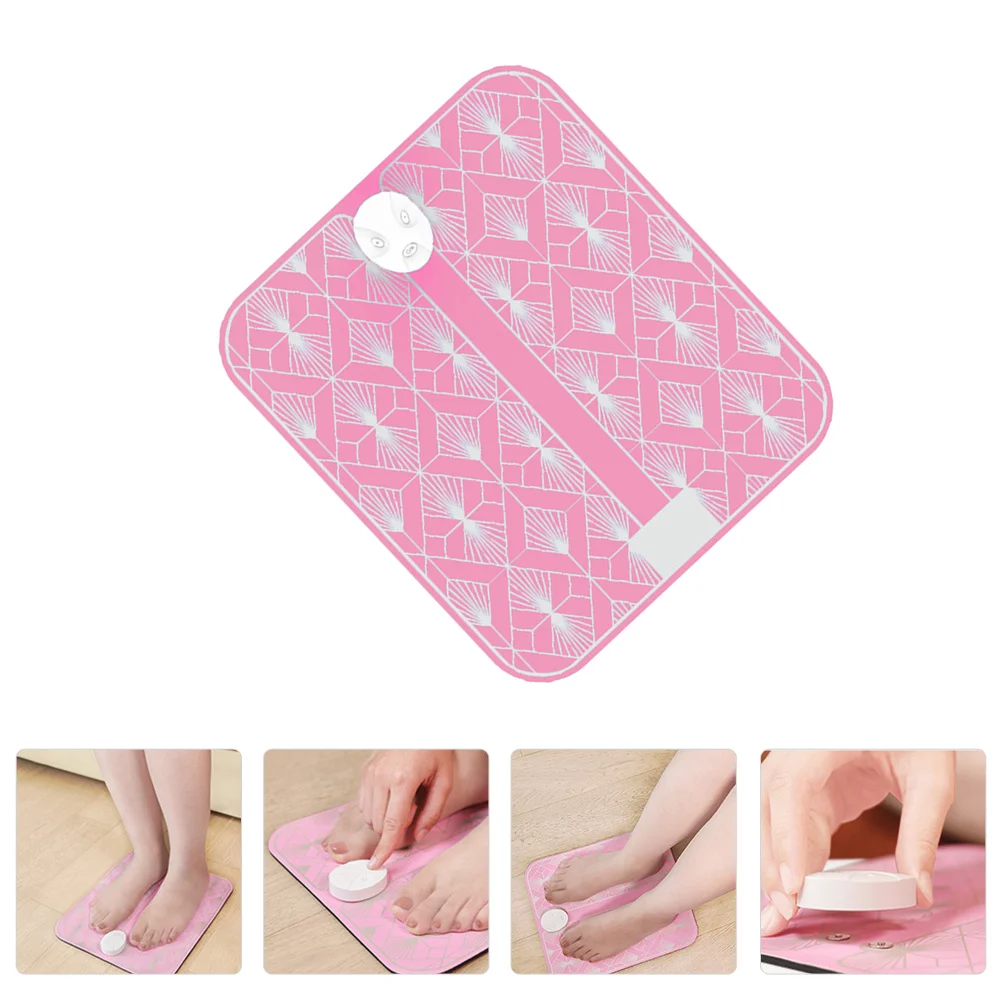 

1Set Leg Massage Device Electric Foot Massage Mat 8 Modes 30 Intensities Muscle Recovery Portable Foot Care Tool