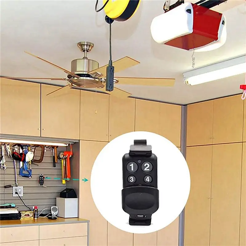 (Flash Sale) Garage Door Opener Clip, Car Garage Remote Visor Clip Holder For Liftmaster Sears Chamberlain, For Remote Controls