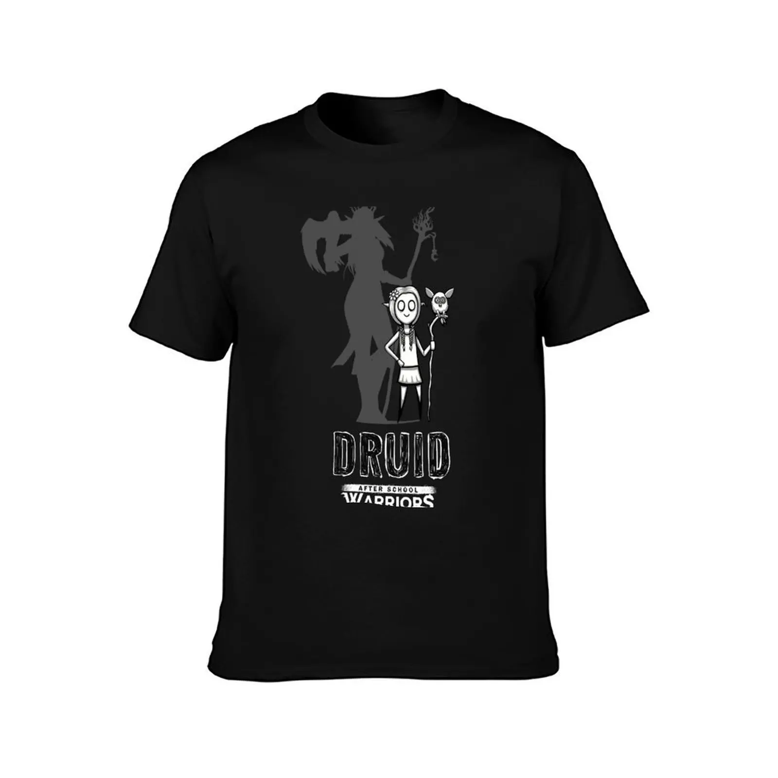 AFTER SCHOOL WARRIORS: DRUID T-Shirt Big and Tall Basic Tee Shirt T-Shirt