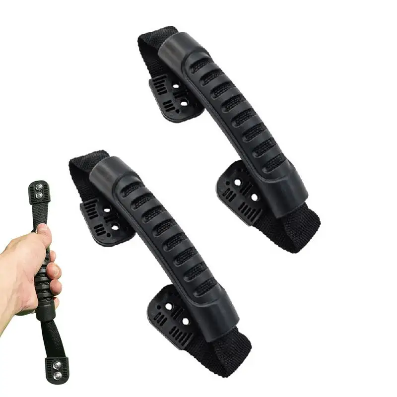 

2pcs Canoe Grab Fixing Side Mount Handles Extensively Applicable Multifunctional Handles For Canoes Luggage Suitcases Kayaks