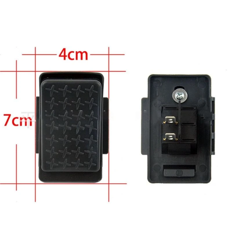 Toy Pedal Auto-Reset Control Switch Plastic Pedal for Kids Ride On Baby Toy Car