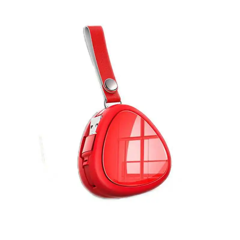 Xiaomi Youpin Heart-Shaped Telescopic Data Cable สำหรับ Android Iphone Huawei รวดเร็วชาร์จ40W สาม-ใน-One ชาร์จสาย