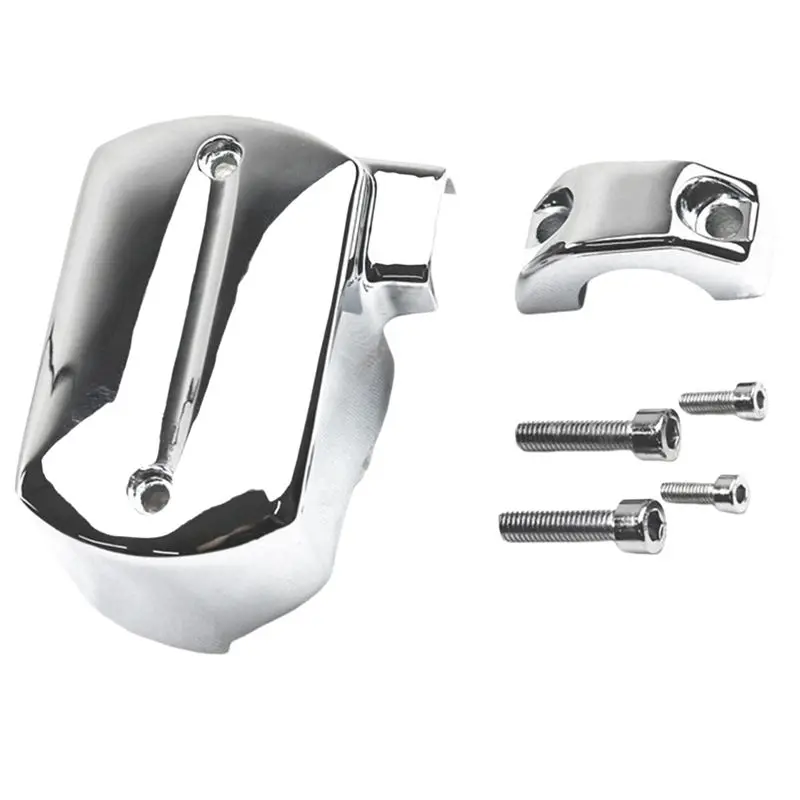 M46K-Front Brake Master Cylinder Cover Silver Cylinder Cover For 98-13 V Star XVS 650 950 1100 1300 - view 6