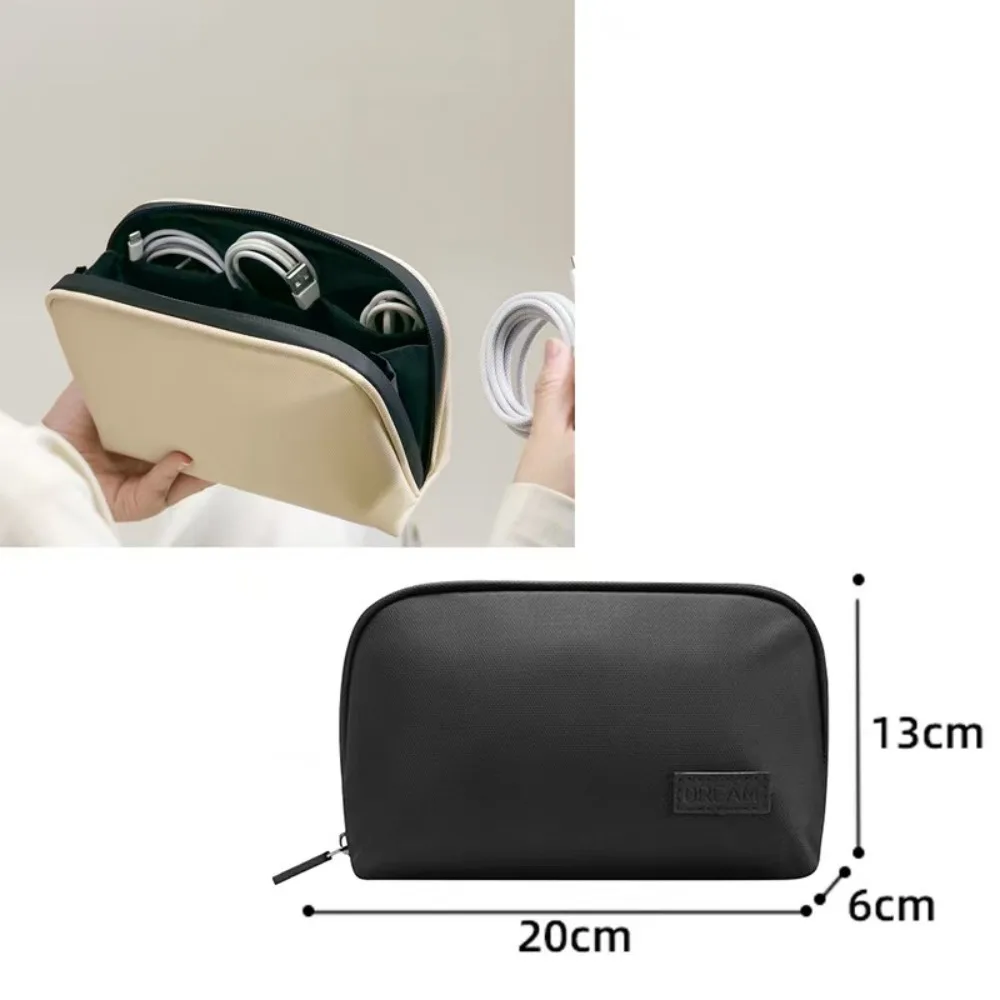 

Новая портативная сумка для хранения, водонепроницаемый большой емкости, чехол для цифрового кабеля, многофункциональный чехол для наушников, дорожный чехол