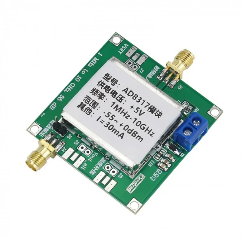 

1-10000MHz AD8317 Module RF Power Meter RF Power Detector Logarithmic Detector Power Detection