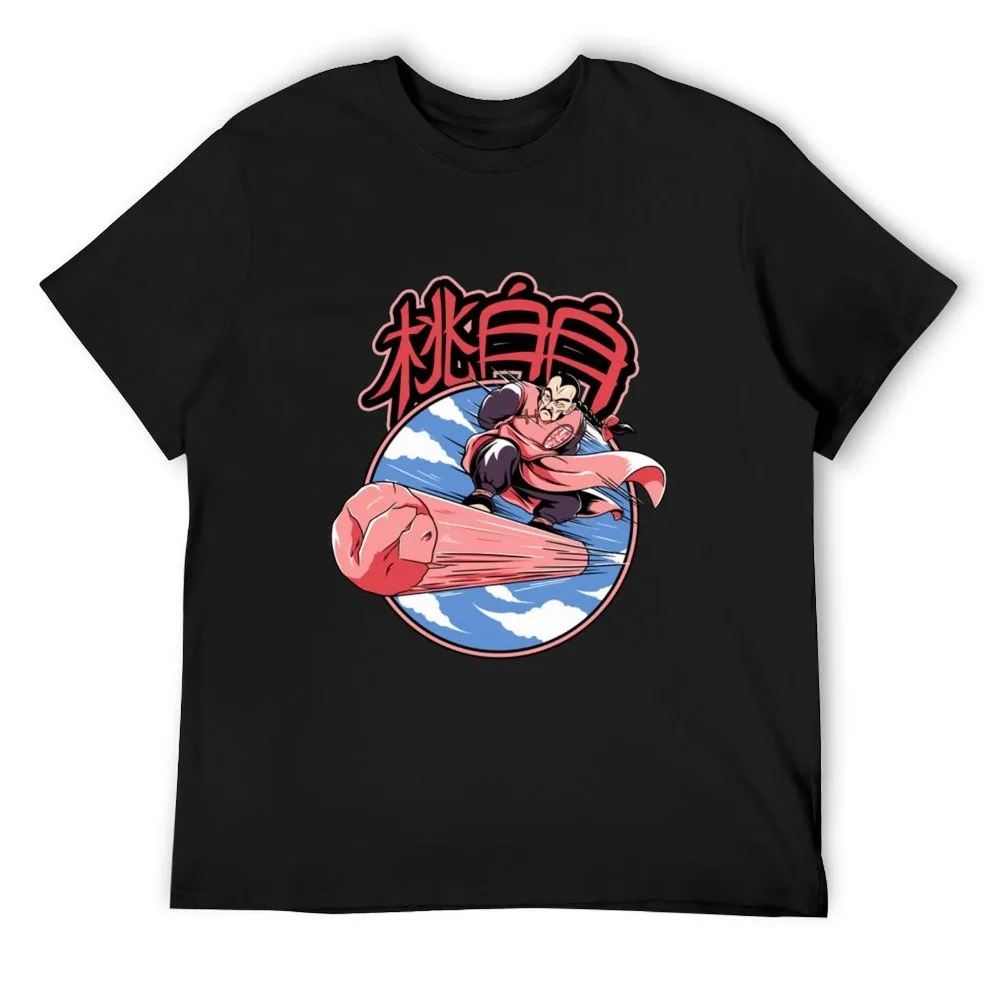 Dragon Ball Tao Pai Pai Unisex Pure Cotton T-shirt 2026 Summer New Popular Anime Printed Casual Parent-child Short Sleeved Shirt