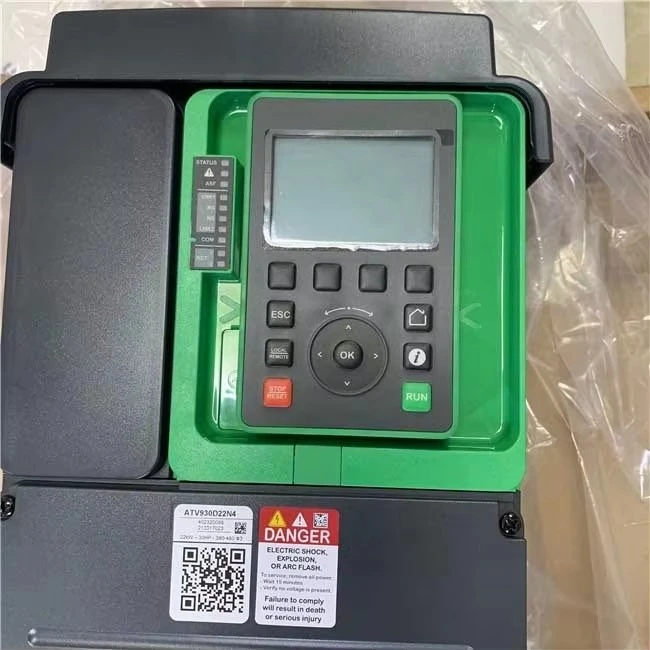 

ATV930D22N4 22 кВт/30 л.с. - 380.. Преобразователь привода с регулируемой скоростью 480 В, гарантия один год