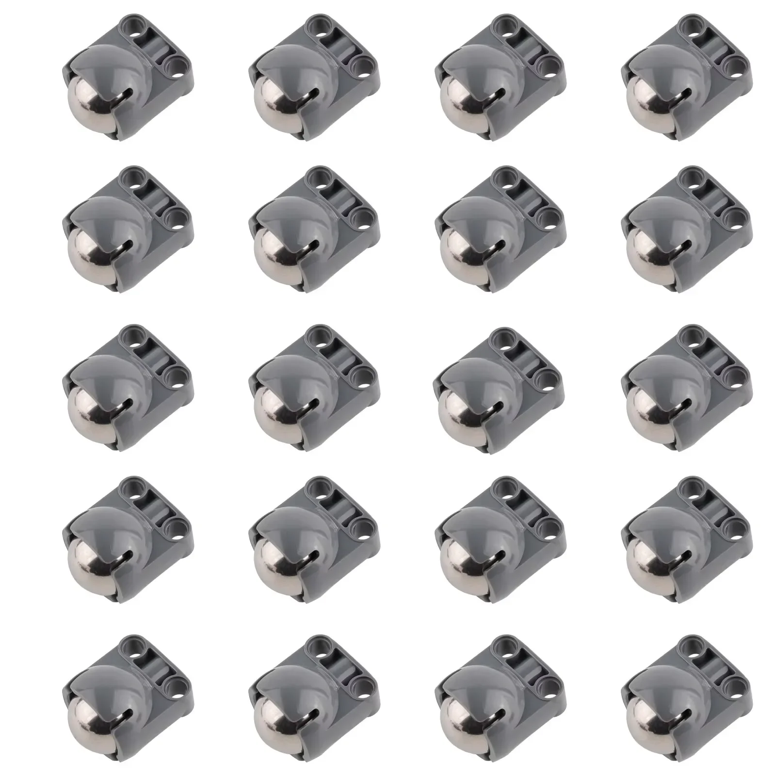 20PCS MOC Technical Parts Universal Wheel EV3 Fit for  92911 BB607 with Steel Balls ABS Building Blocks