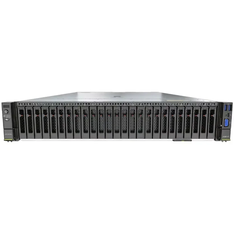 Original 2U Rack Server DDR5 RAM NVMe SSD for Virtualized Workloads, High Performance Enterprise Cloud as a Service 2288H V7
