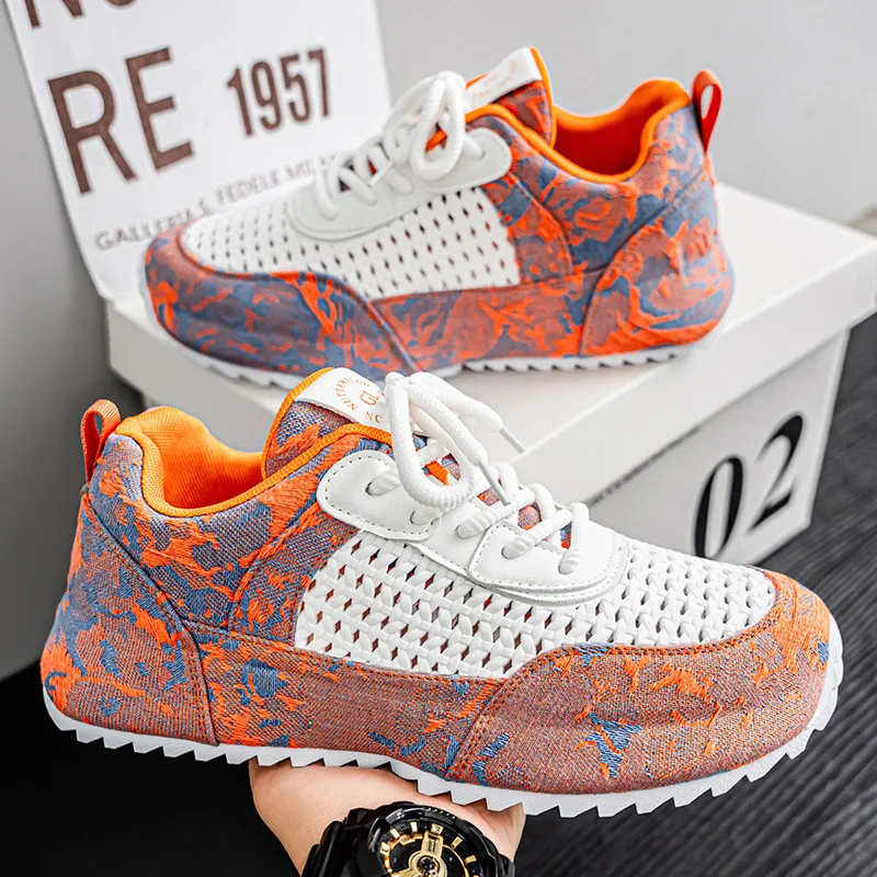 

Men's Casual Shoes Ultra-light Soft Sole Outdoor Hiking Jogging Student Youth Authentic Comfortable Tennis Running Shoes