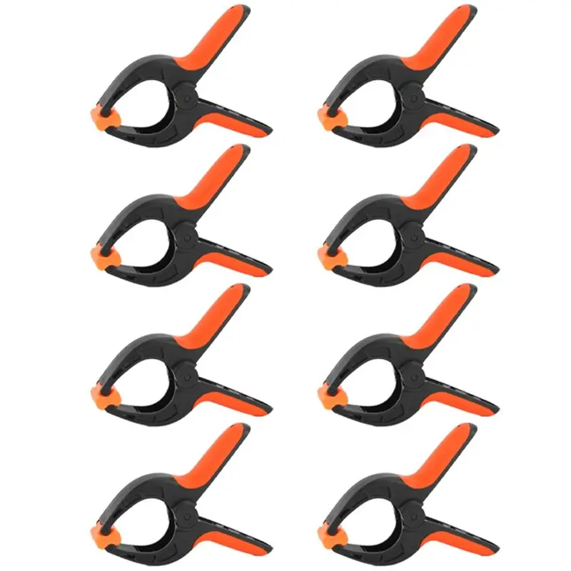 Spring Clamps Heavy Duty, 6-Inch Large Plastic Clamps For Crafts, Can Be Used For DIY, Gluing, Clamping And Fixing