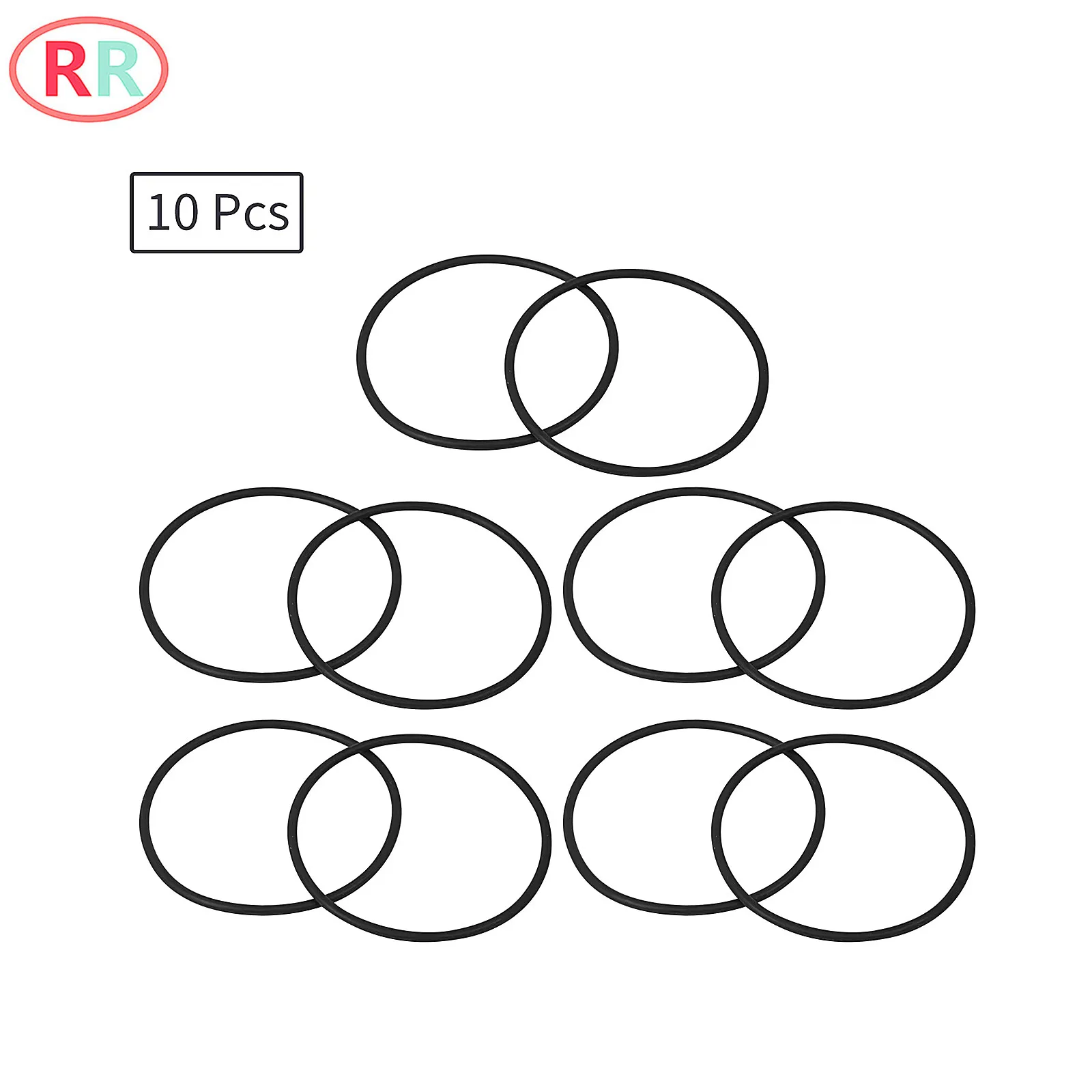 10Pcs10 inç kauçuk filtre şişesi sızdırmazlık halkası o-ring contalar yedek su filtreleri dayanıklı sızdırmaz su geçirmez