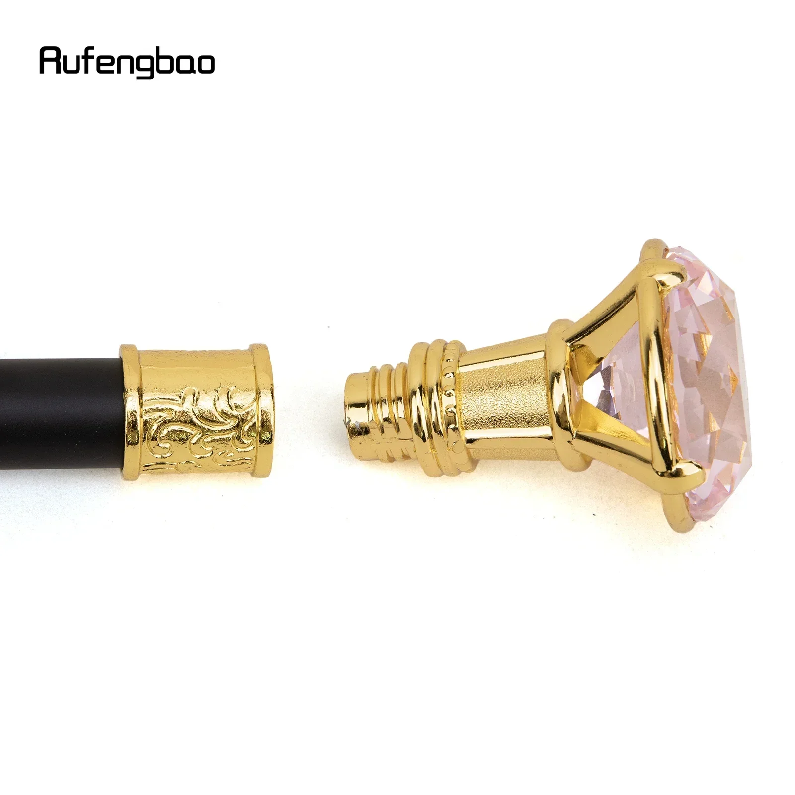 الوردي الماس نوع الذهبي عصا المشي الأزياء الزخرفية عصا المشي شهم أداء المرحلة قصب 93 سنتيمتر