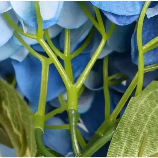 3 шт. искусственные гортензии, искусственные цветы для украшения свадебной вечеринки, дня рождения, украшения для сада и балкона