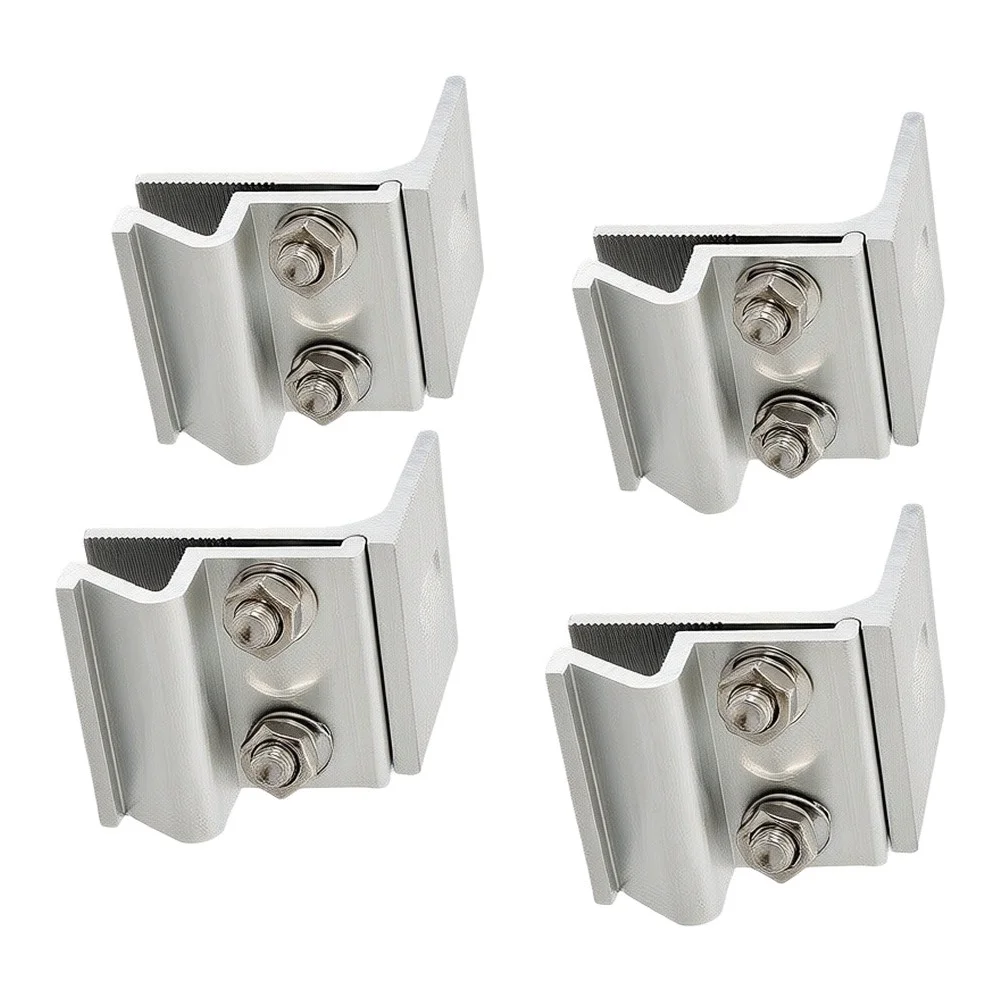 1/4pcs Roof Clamps PV Solar- Module Standing Seam Clamp For Solar Mounting Roof Fold Clamp PV Solar Panels Bracket