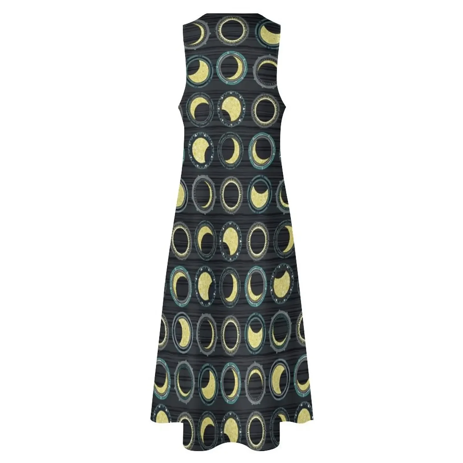 solar eclipse mandala Long Dress prom dresses 2025 Long veiled dresses summer dress woman 2025 Dress