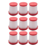 9Pcs Replacement Spare Parets Hepa Filter for Xiaomi Deerma VC01 Handheld Vacuum HEPA Filter Dust Cleaner Accessories