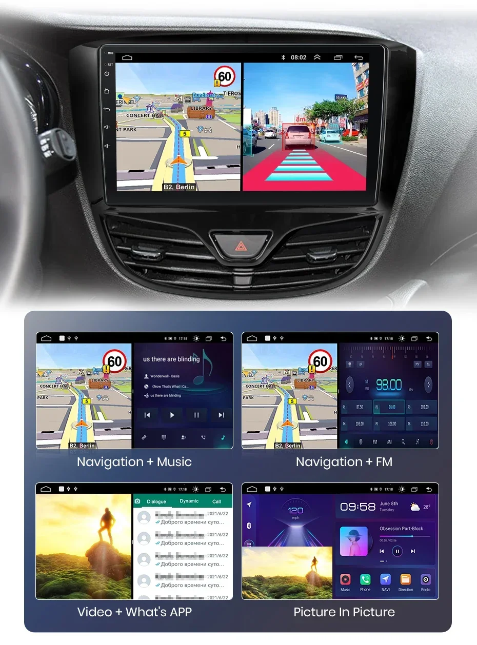 Junsun drahtlose carplay android auto radio für opel karl 2017 2018 2019 2020 auto intelligente systeme rds bt dsp 2 din autoradio – Detail 24