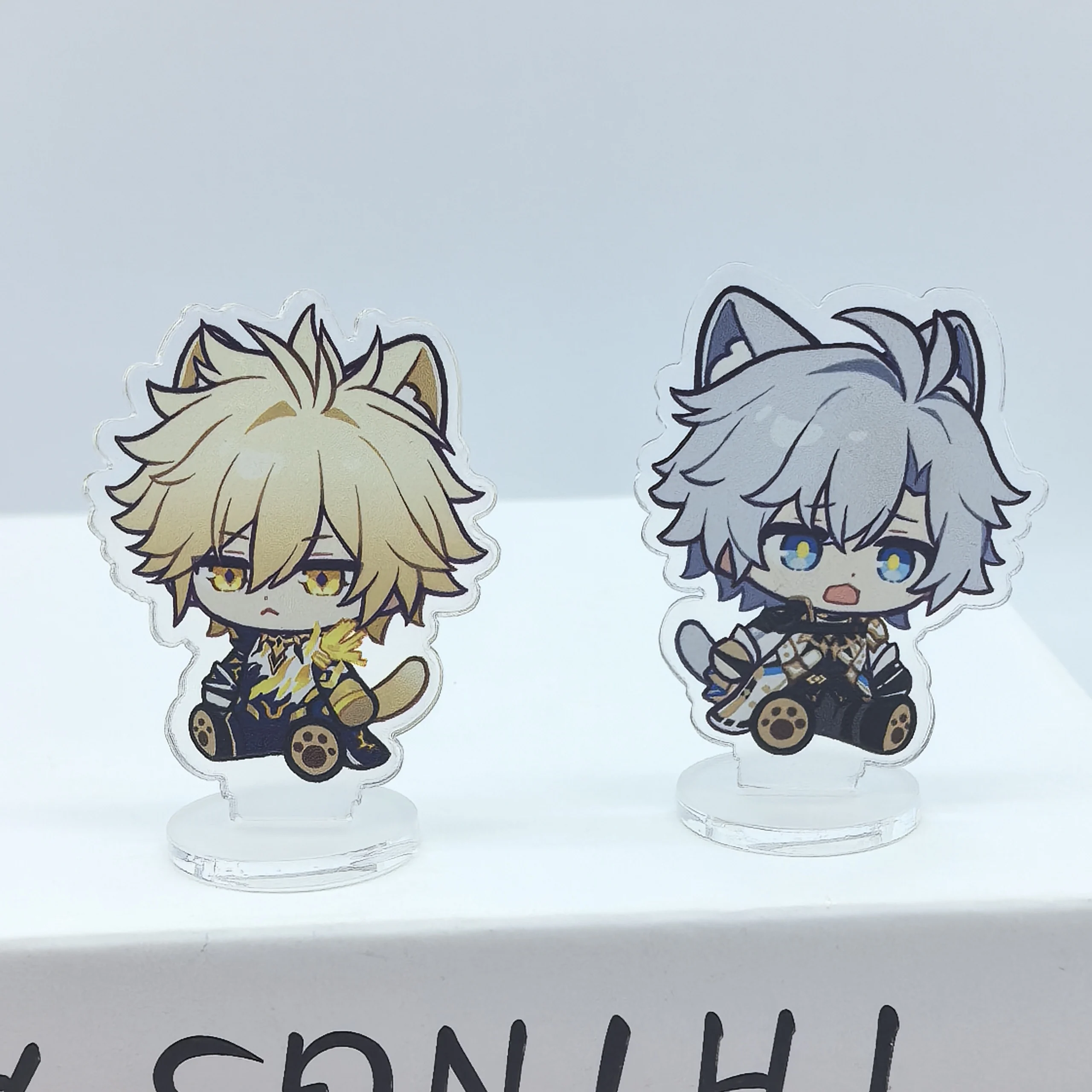 1Pc Anime Honkai: Star Rail Phainon  Character Cute Stand Keychain Desktop Ornament Honkai Impact Merchandise Anime Figure Colle