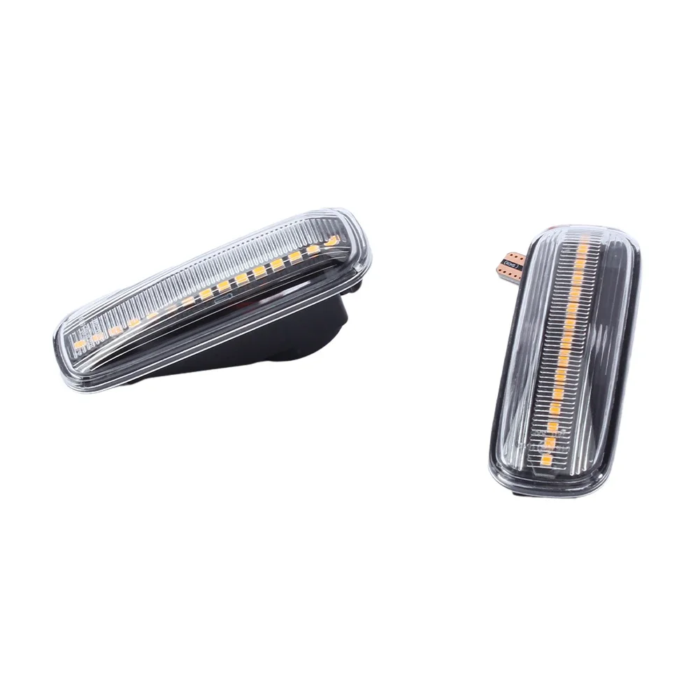 أضواء جانبية لإشارة الانعطاف الديناميكية للسيارة ، ضوء أصفر ، يسار ويمين ، مناسبة لسيفيك EK9 ، EK1 ، EK2 ، EK3 ، EK4 ،-، 12 فولت العاصمة ، 2