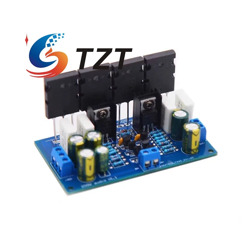 

TZT 200W Mono Amplifier Board HiFi Power Amp Board with TTA1943 & TTC5200 Transistors for Home Use