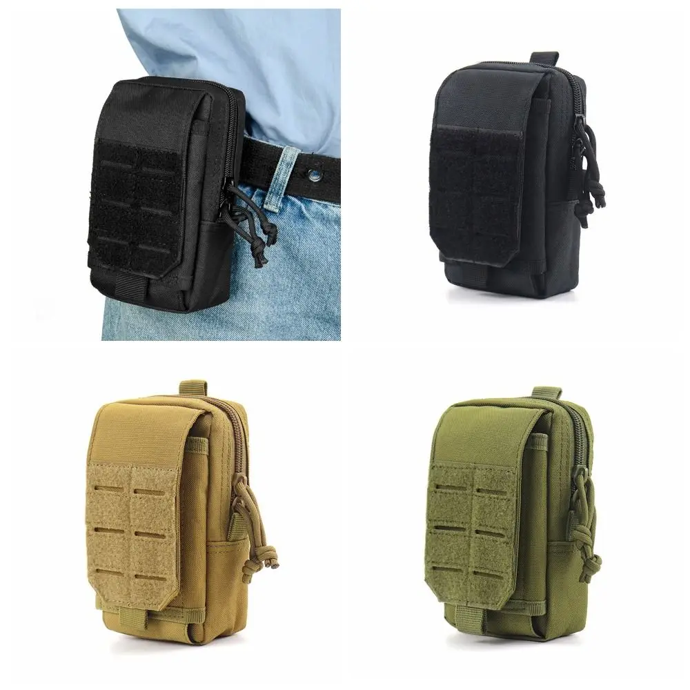 أكسفورد الهاتف المحمول الخصر حقيبة سعة كبيرة الخصر شنقا متعددة الوظائف حزام الحقيبة مقاوم للماء المحمولة كليب على حقيبة السفر