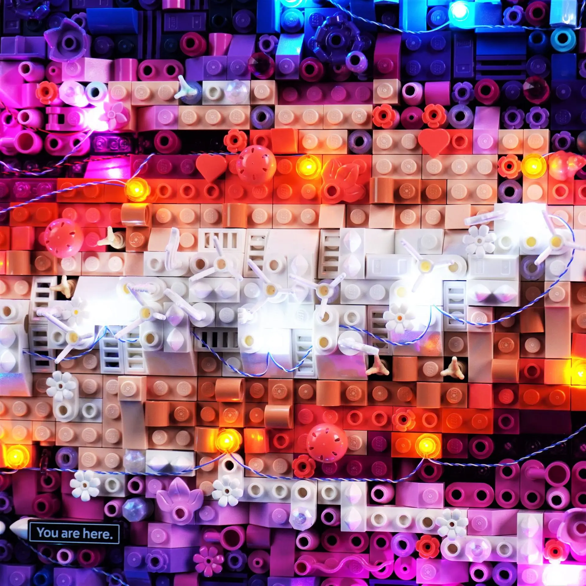 Modell nicht im Lieferumfang enthalten: LED-Lichtset für LEGO The Milky Way Galaxy Art 31212, Bausteine, Ziegel, DIY-Lichtzubehör, Spielzeug-Set