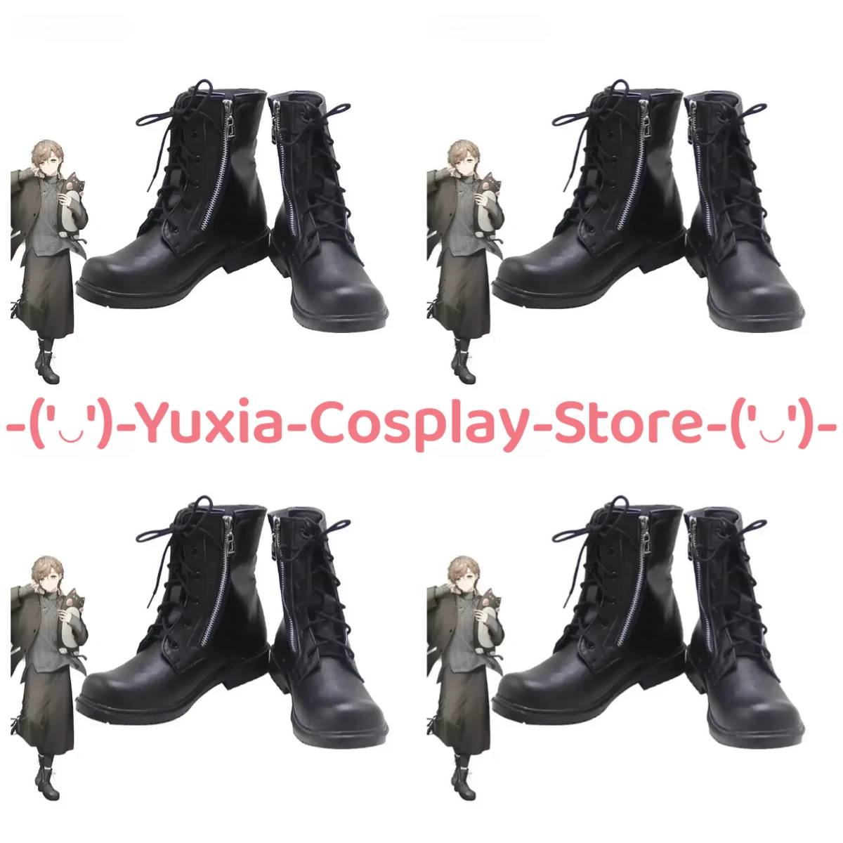 

Юксиакосплей! Nijisanji Kanae Обувь для косплея Аниме Игровой персонаж Опора Сапоги из искусственной кожи Хэллоуин Карнавальный костюм для вечеринки