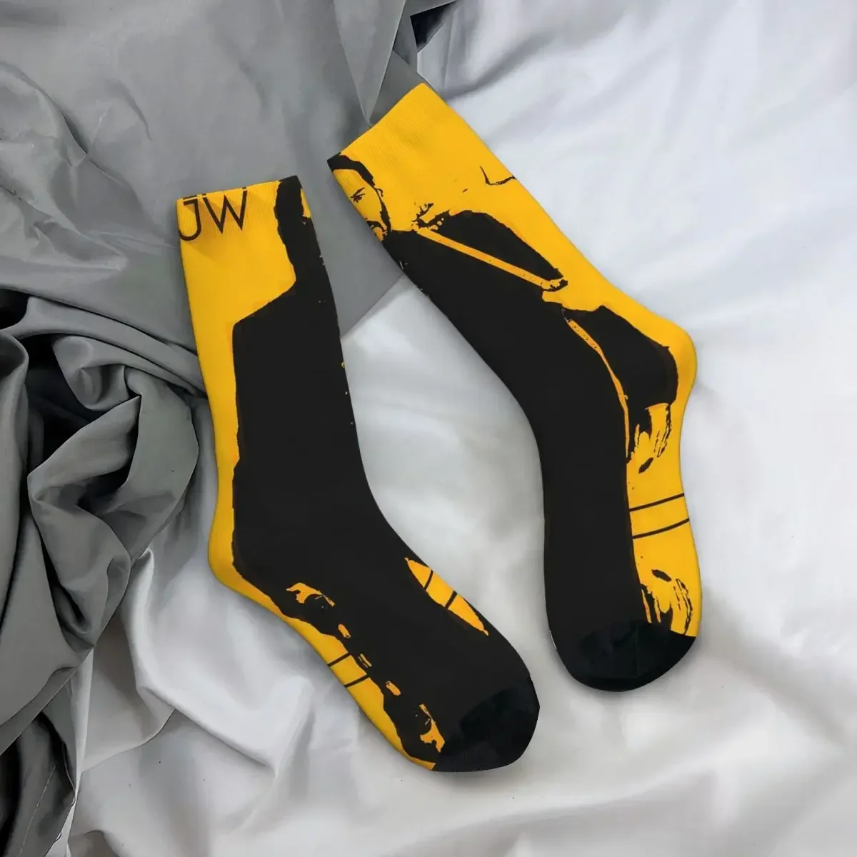 John Wick Socks Harajuku Super Soft Stockings All Season Long Socks Accessories for Man's Woman's Gifts