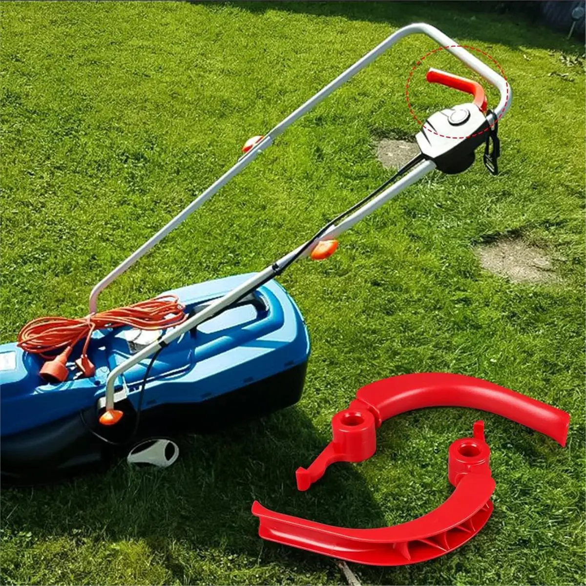 Y17A 2-Pack Red Positioning Lever for Rotak Lawnmower, Compatible with Multiple Models