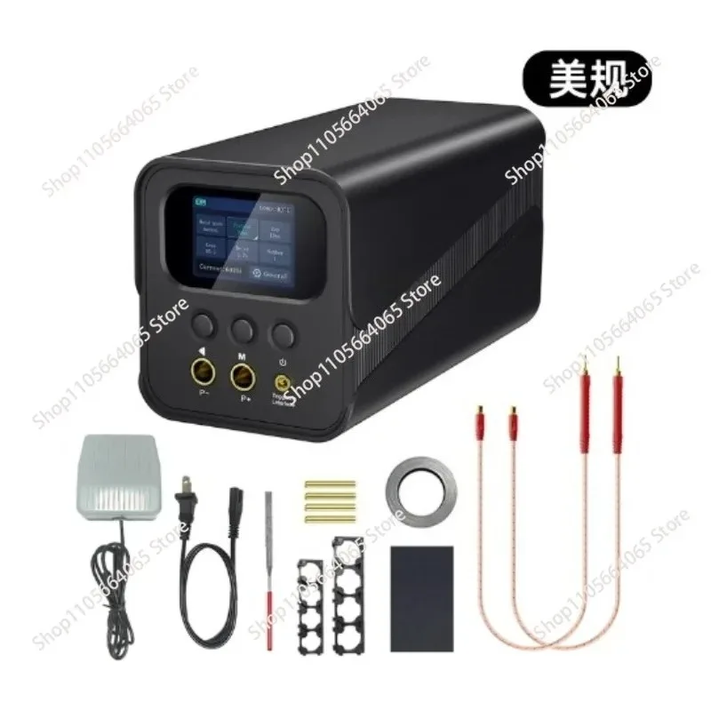 For SK-10P 18650 Battery Spot Welder, Portable Handheld Welding Equipment with Color Display  1pcs